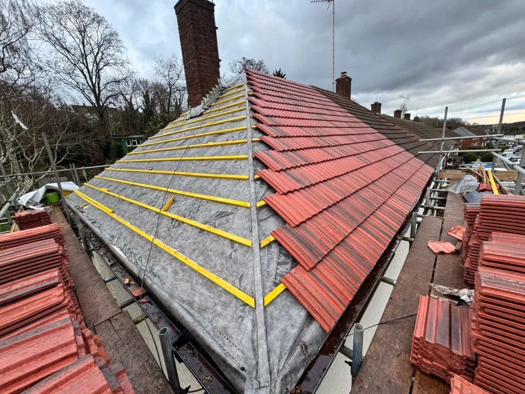 Loft insulation being upgraded in a Richmond home