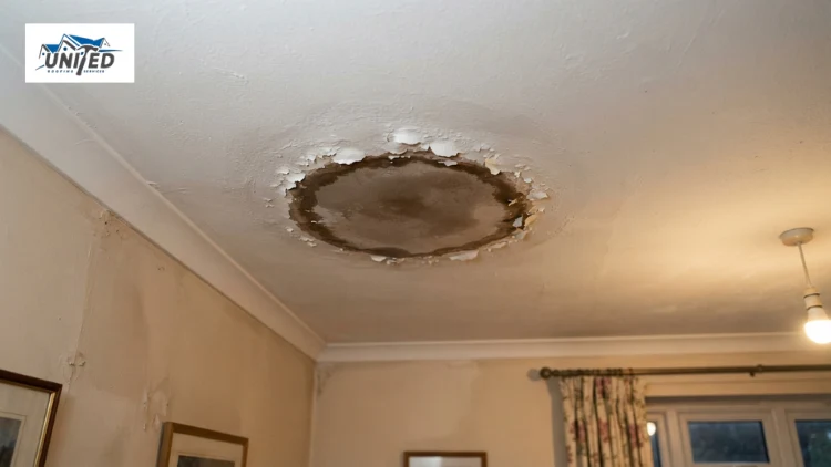 signs of flat roof leaks