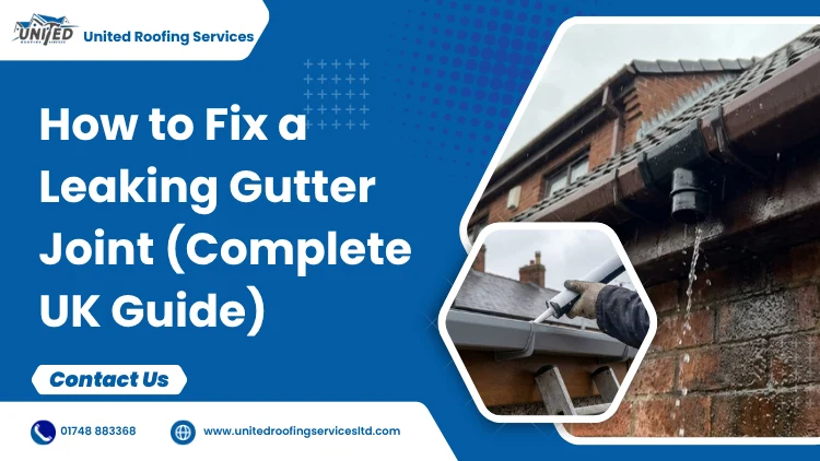 How to Fix a Leaking Gutter Joint (Complete UK Guide)