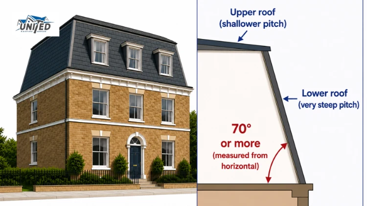 mansard roof look